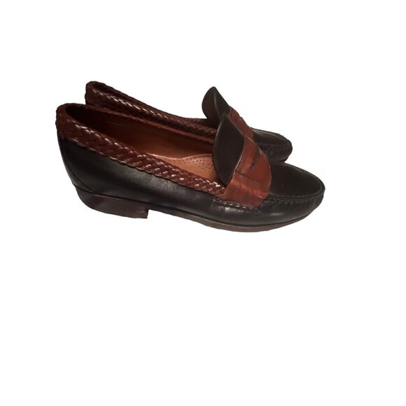 Allen Edmonds Newcastle Size 10B Mens Black Loafer Slip On Shoes Size 9.5 - Picture 3 of 8